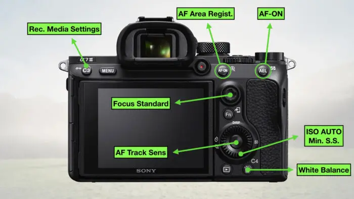 how to change the shutter speed on sony a7iii