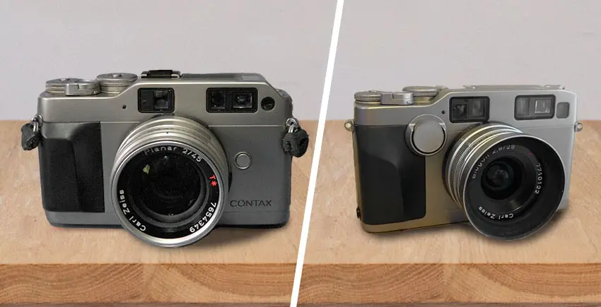 Contax G1 VS G2