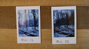 Instax MINI 12 vs SE