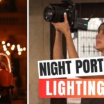 Night flash photography
